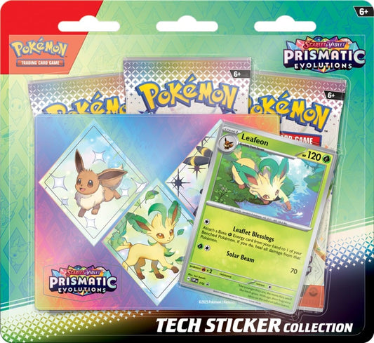 LIVE OPENING: Prismatic Evolutions Tech Sticker Collection